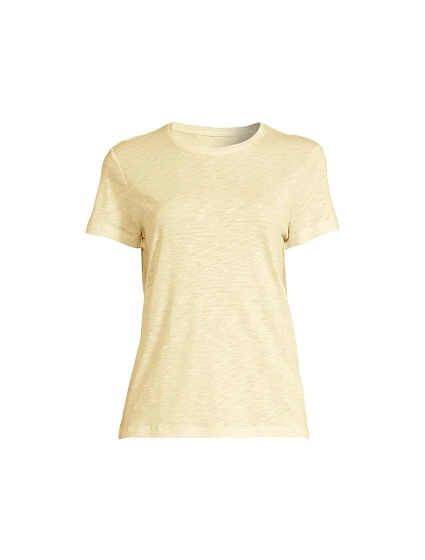 Dámské tričko Casall Soft Texture Tee, žluté