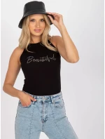 Dámský top BR TP 8128 černý Dámský top BR TP 8128 černý