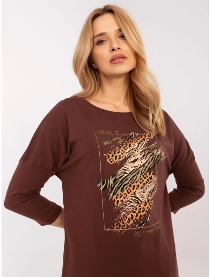 Halenka CLM BZ model 20903930 hnědá - FPrice Halenka CLM BZ model 20903930 hnědá - FPrice