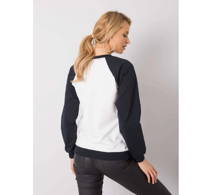 Mikina DS BL model 15091522 tmavě modrá a bílá - FPrice