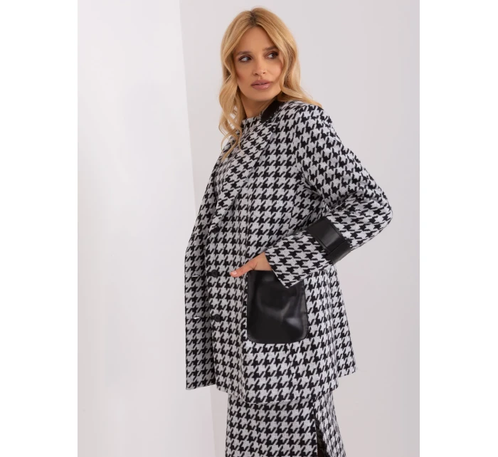 Bunda LK MA 509511.99 bílá a černá