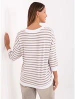 Bluzka RV BZ model 21406657 biało beżowy - FPrice