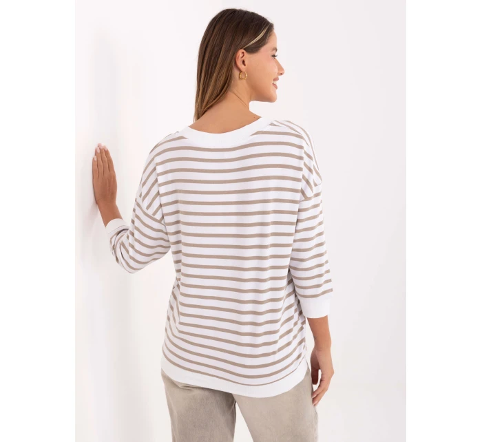 Bluzka RV BZ model 21406657 biało beżowy - FPrice