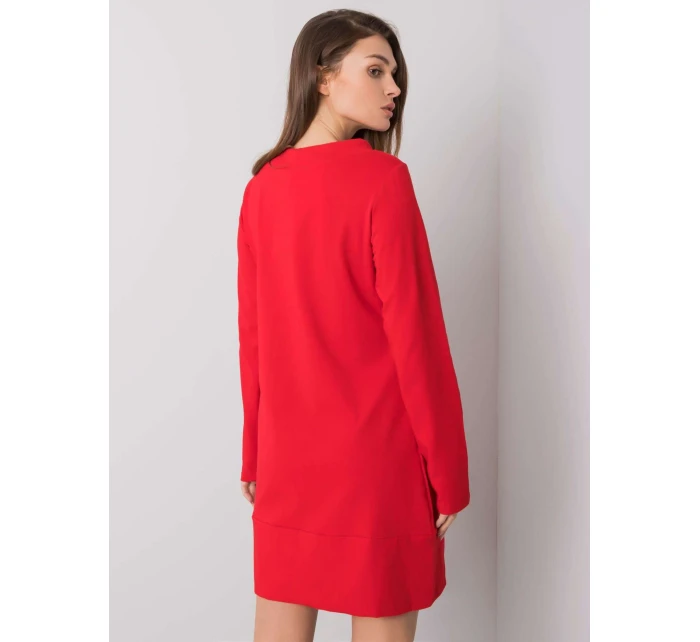 Šaty RV SK 6067.15x červená