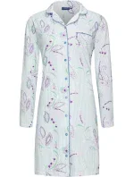 Dámská noční košile 10232-178-6 zelenofialová - Pastunette