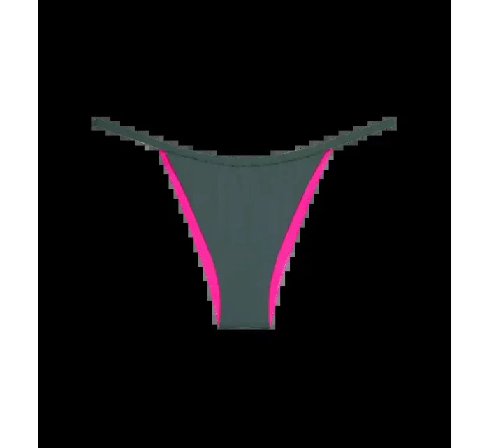 Dámské plavkové kalhotky Free Smart Brazil sd 1568 zelené/růžové  - Triumph