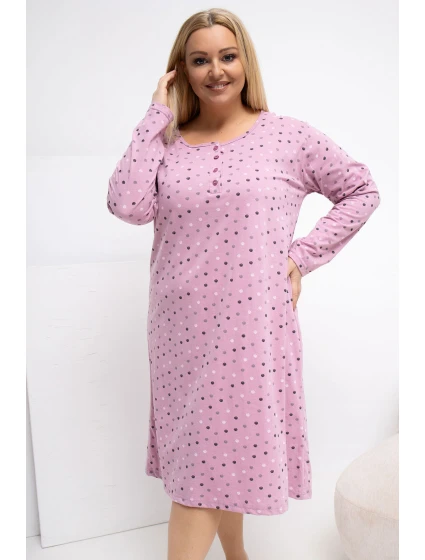 Noční košile Plus Size model 223303 Forever Pink Noční košile Plus Size model 223303 Forever Pink