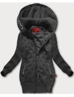 Dámská v grafitové barvě s kapucí model 21240192 - LHD