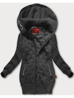 Dámská v grafitové barvě s kapucí model 21240192 - LHD