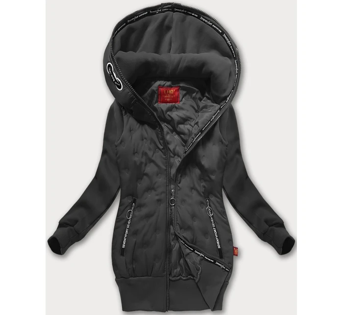 Dámská v grafitové barvě s kapucí model 21240192 - LHD