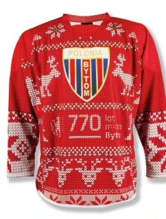 Replika zápasové mikiny Christmas Polonia Bytom M SREBBSPREP24-XMAS