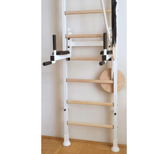 GYMNASTICKÁ TYČ GYNASTICKÁ RUKOJEŤ DĚTSKÉ PŘÍSLUŠENSTVÍ BÍLÁ MATERIÁLNÍ LAVIČKA 413 dětské