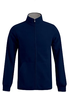 Pánská dvojitá fleecová bunda 40. grey model 22517676 - Promodoro