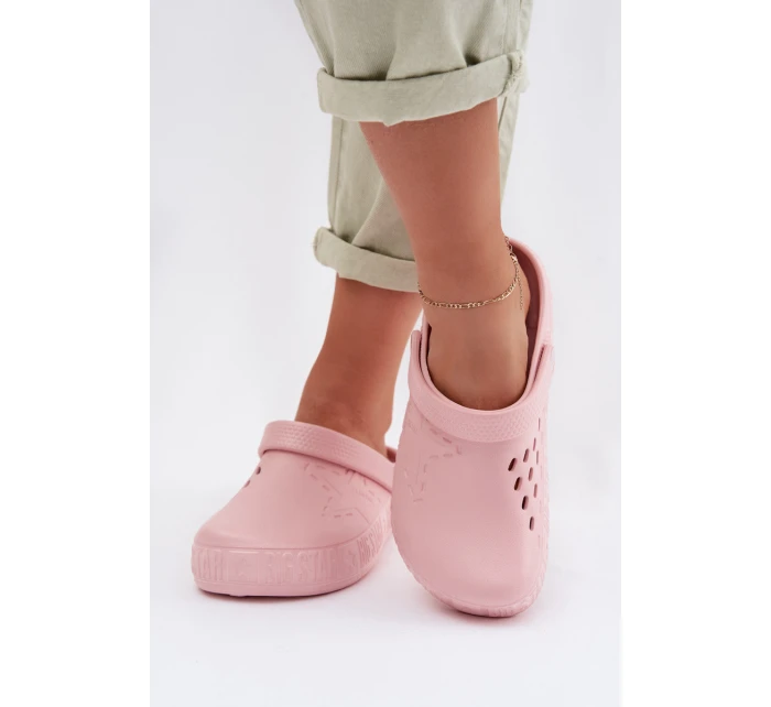 Dámské chodaki s pěnou Big Star TT274A080 růžové