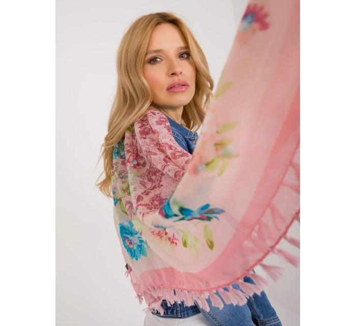 Chustka AT CH model 21468362 jasny różowy - FPrice