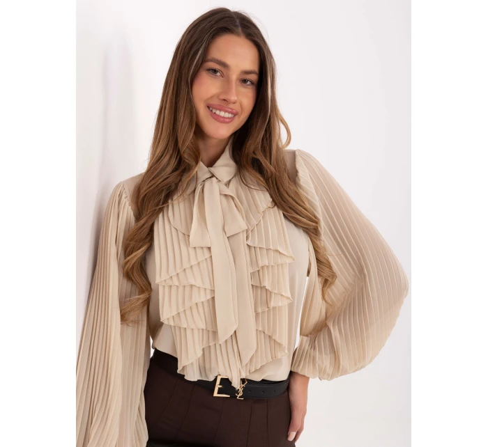 MI KS košile A2818.09 světle béžová