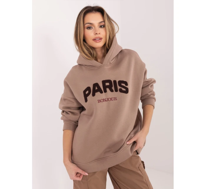 Bluza RV BL model 22020706 ciemny bezowy - FPrice