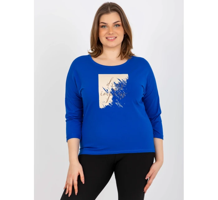 Dámská halenka RV BZ 8484.15P tmavě modrá - FPrice