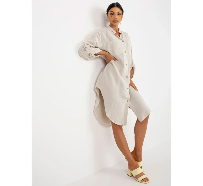 Sukienka TW SK BE model 18496636 jasny beżowy - FPrice