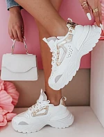 Dámské tenisky BL568 CELESTIC ZY0817 bílo-zlaté - FashionStreet