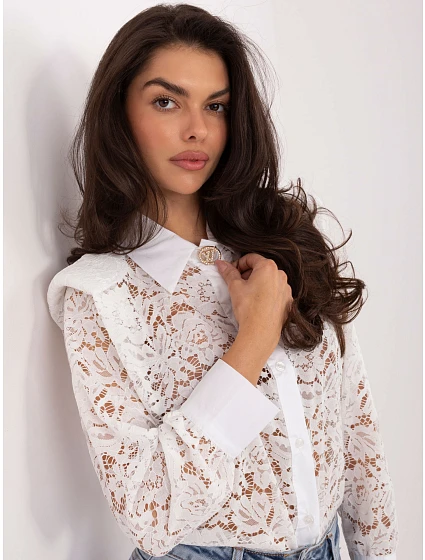 Dámská košile IT KS model 22102065 bílá - FPrice Dámská košile IT KS model 22102065 bílá - FPrice