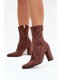 Boty na podpatku  model 217737 Step in style