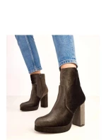 Boty na podpatku model 220583 Solea Boty na podpatku model 220583 Solea