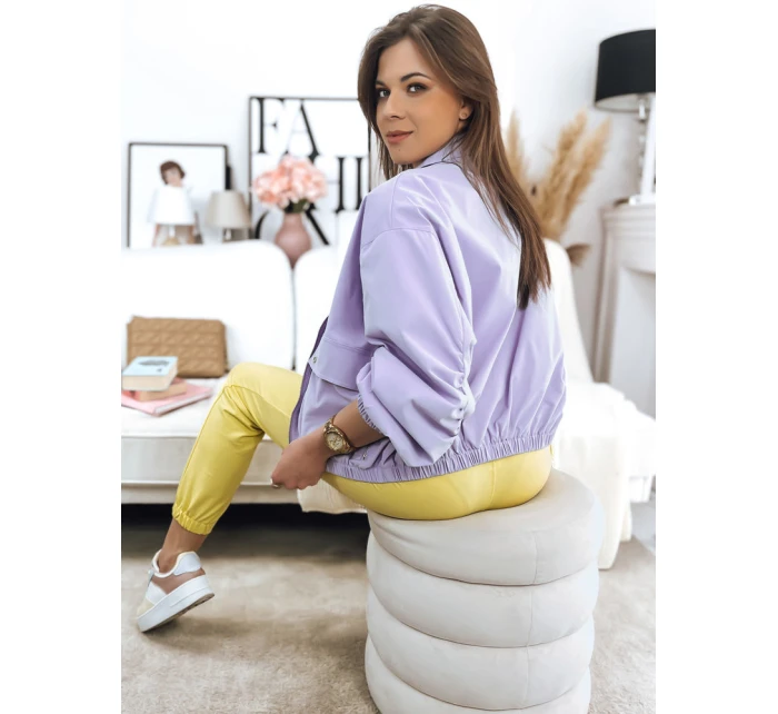 Dámská oversize bunda fialová Dstreet model 21967916 - FashionStreet