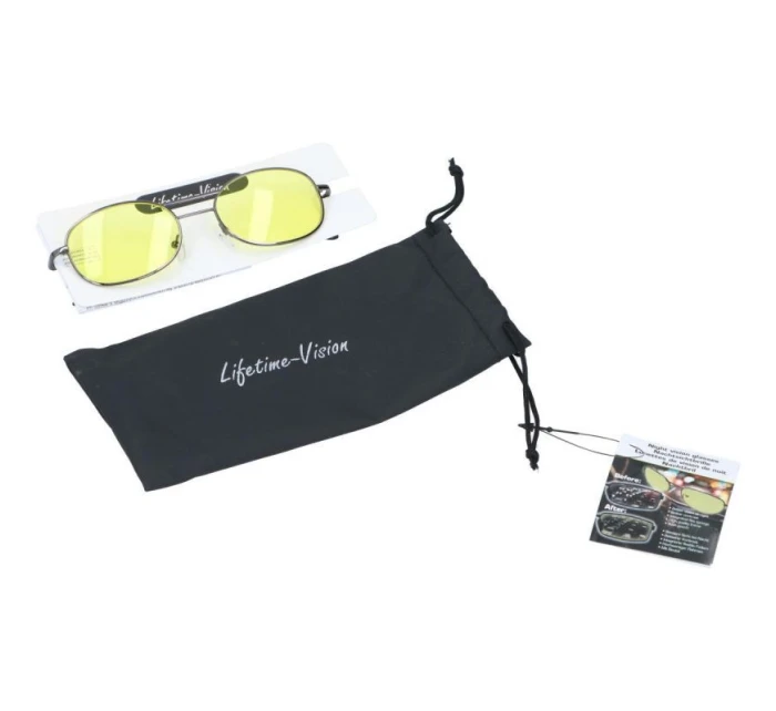 KOVOVÉ BRÝLE PRO NOČNÍ VIDĚNÍ DUNLOP