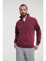 Mikina s 1/4 zipem "Authentic" 10. burgundy model 22473183 - Russell Athletic Mikina s 1/4 zipem "Authentic" 10. burgundy model 22473183 - Russell Athletic