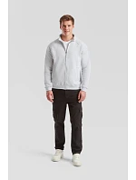 Fruit of the Loom Premium Sweat Jacket Mikina 16.2228 light graphite