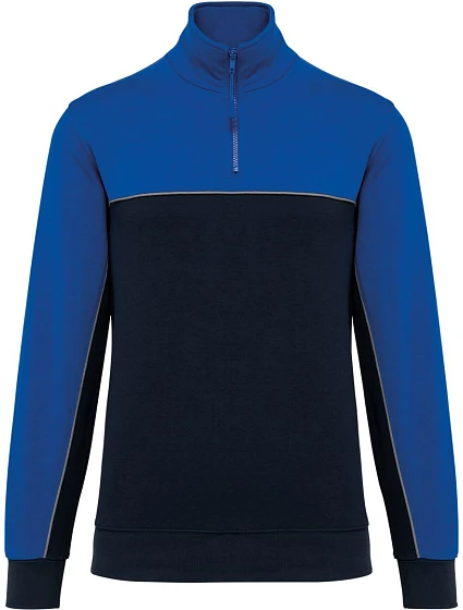 WK WK 404 Pracovní mikina s 1/4 zipem 20.W404 navy/royal blue WK WK 404 Pracovní mikina s 1/4 zipem 20.W404 navy/royal blue