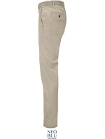 Men Pánské chino kalhoty beige model 22500196 - NEOBLU Men Pánské chino kalhoty beige model 22500196 - NEOBLU
