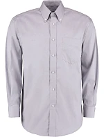 KK 105 Košile Oxford s dlouhým rukávem silver grey model 22419143 - Kustom Kit KK 105 Košile Oxford s dlouhým rukávem silver grey model 22419143 - Kustom Kit