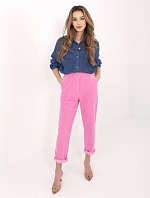 MI kalhoty SP 2689.47 tmavě růžové