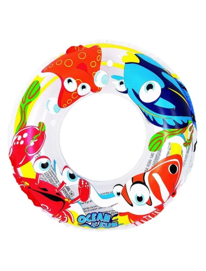 PLAVECKÝ KRUH OCEÁN 50CM 47224 - TRANSPARETNÍ