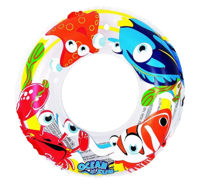PLAVECKÝ KRUH OCEÁN 50CM 47224 - TRANSPARETNÍ