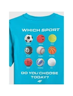 Chlapecké tričko s potiskem 4F 4FJRSS26TTSHM3832-33S Chlapecké tričko s potiskem 4F 4FJRSS26TTSHM3832-33S