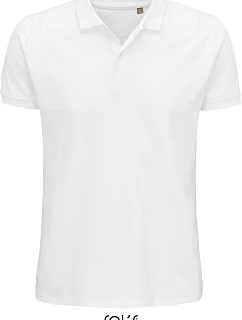 SOL'S Planet Men Pánské piqué polo z bio bavlny 25.3566 white
