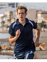 S Pánské piqué polo 29. royal/navy model 22426413 - Spiro