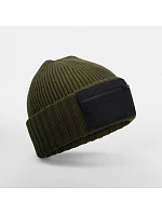 Beechfield B 334R Čepice se zipem Patch 53.334R military green/black Beechfield B 334R Čepice se zipem Patch 53.334R military green/black
