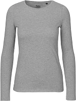 Neutral O 81050 Dámské tričko s dlouhým rukávem 77.8150 sport grey