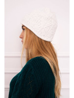 Dámská čepice  bílá model 18750921 - K-Fashion