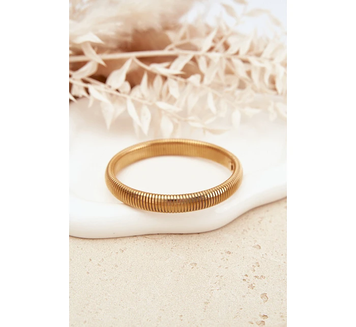 Dámský náramek ze nerezové oceli zlatý Dámský náramek ze nerezové oceli zlatý