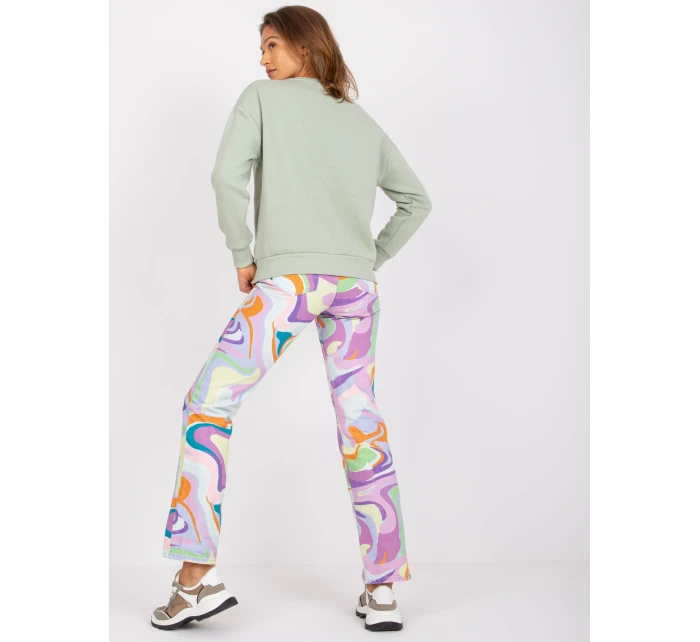 Mikina D10047O02417B pistácie