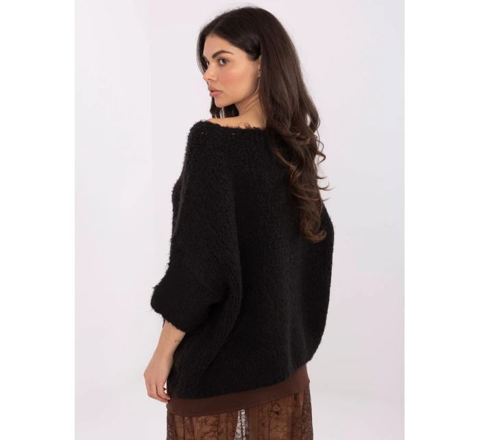 Sweter IT SW model 21766130 czarny - FPrice Sweter IT SW model 21766130 czarny - FPrice