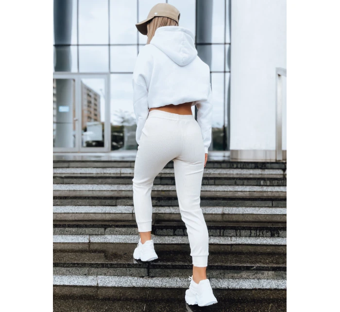Dámské tepláky joggers JAMES beige FashionStreet UY1579