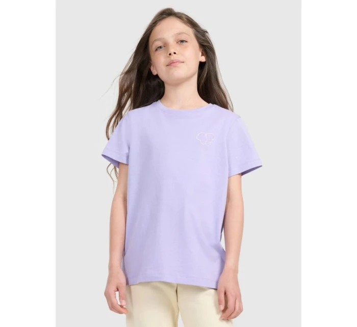 Dívčí tričko s potiskem 4F 4FJRAW25TTSHF3199-52S Dívčí tričko s potiskem 4F 4FJRAW25TTSHF3199-52S