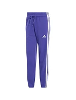 Dámské kalhoty adidas Essentials 3-Stripes French Terry Cuffed fialové KF8340 Dámské kalhoty adidas Essentials 3-Stripes French Terry Cuffed fialové KF8340