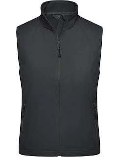 Daiber JN 1023 Dámská 3-vrstvá softshellová vesta 02.1023 black